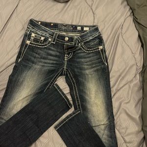 Size 26 womens miss me skinny jeans